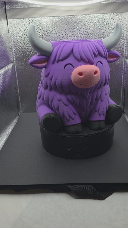 HIGHLAND COW PEN HOLDER