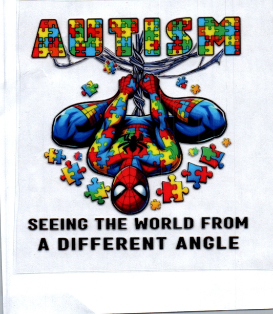 Spiderman Autism Decal