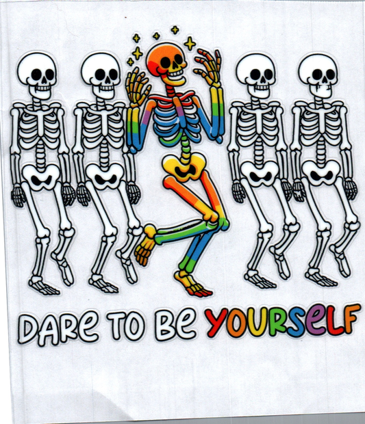 Dare to be yourself Pride Decal
