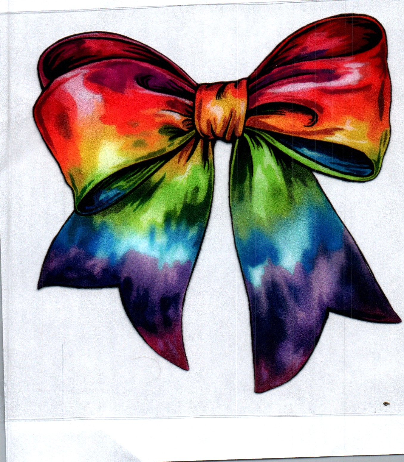 Rainbow Bow Pride Decal