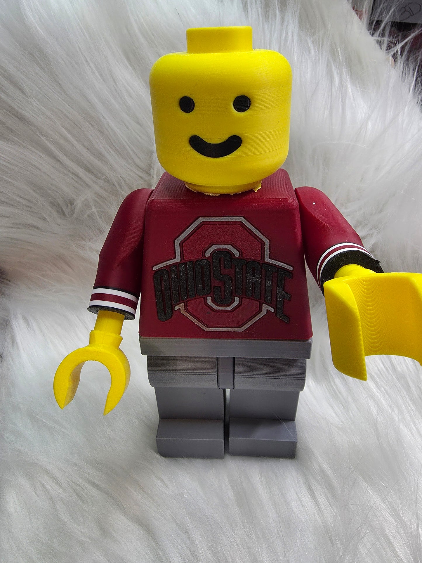 3D LEGO FOOTBALL MAN