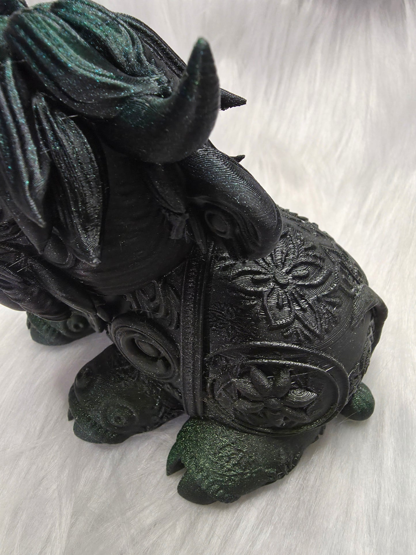 LARGE STEAMPUNK HIGHLAND COW