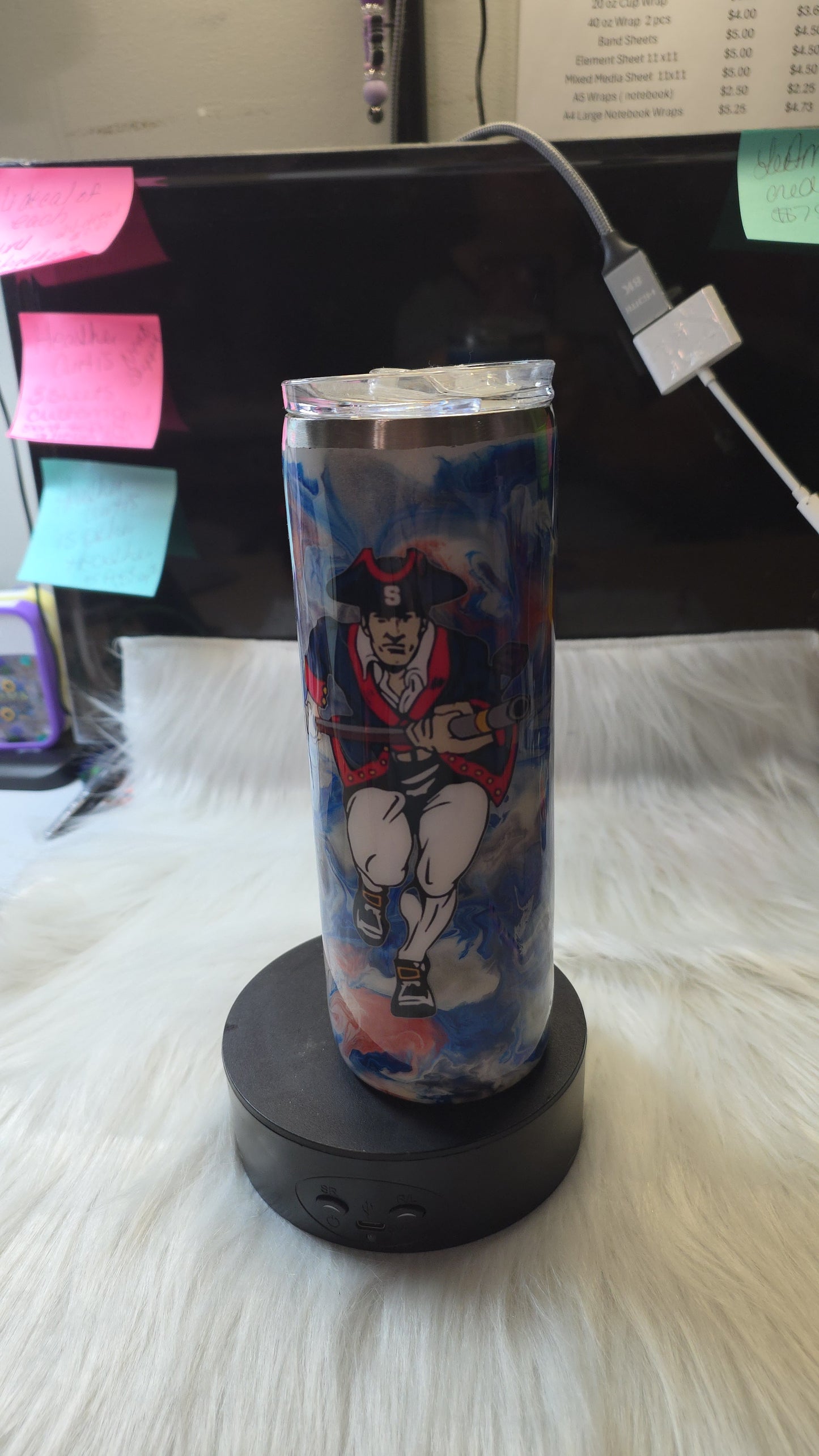 20oz  Parkersburg South Patriot Tumbler PSHS