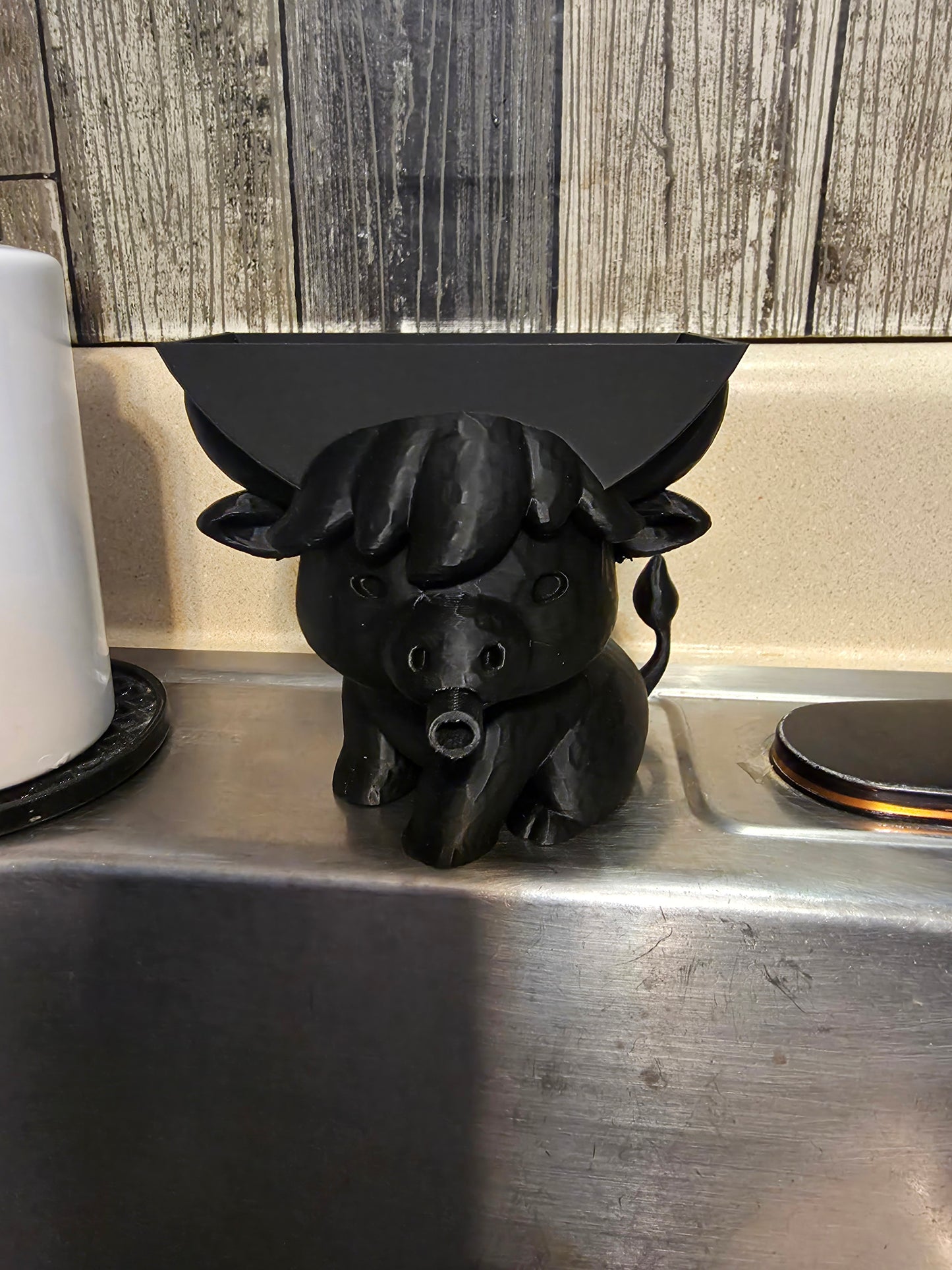 Highland Cow Scrub Daddy Holder