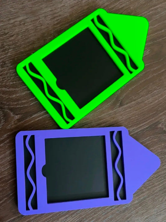 Crayon  Post it Holder