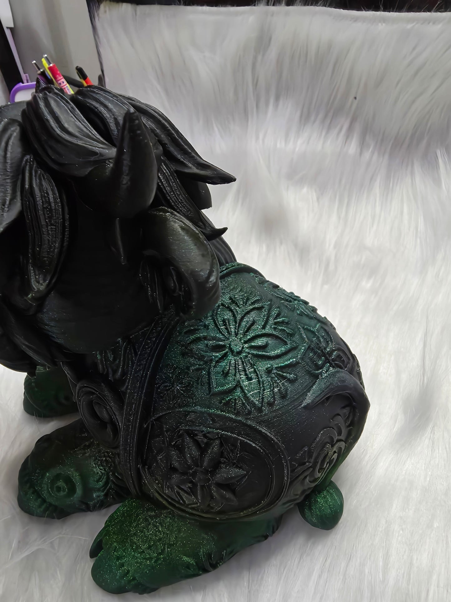 LARGE STEAMPUNK HIGHLAND COW