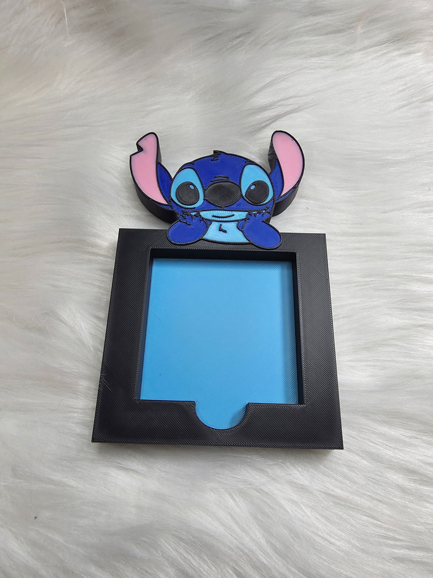 Blue Guy Post It Holder