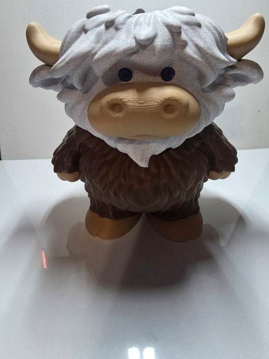 Toothbrush Highland Cow Holder