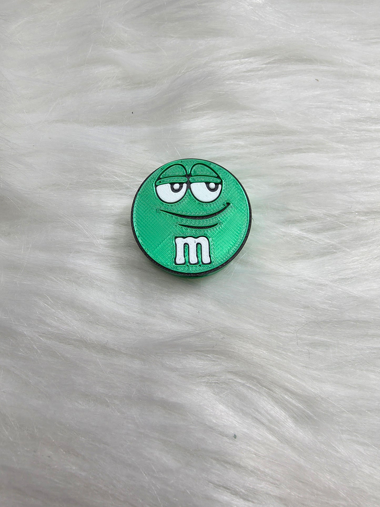 3D M & M Straw Topper