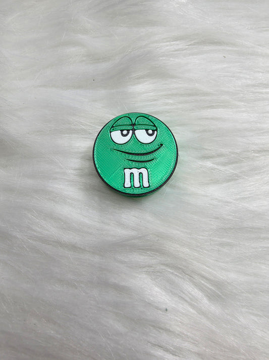 3D M & M Straw Topper