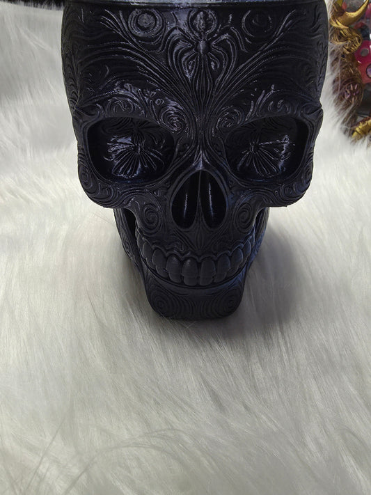 Sugar Skull Candy Dish Large