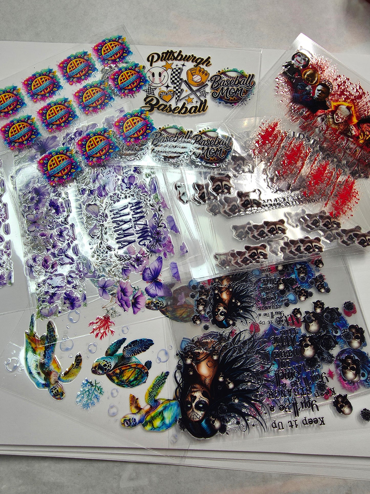 30 ----- Waffle Stanley Cup Keychain Wraps