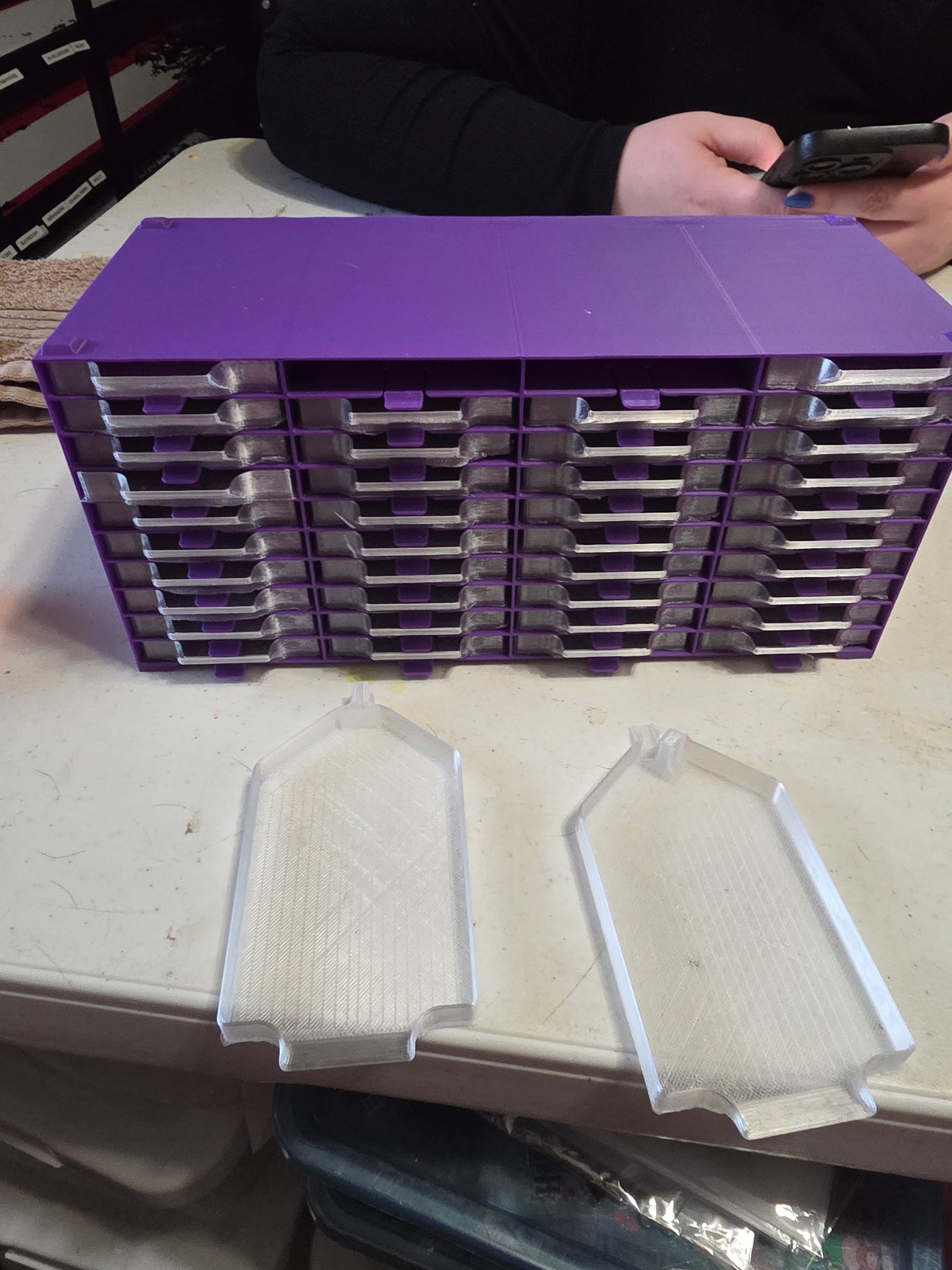 DRILL HOLDER 40 separate trays