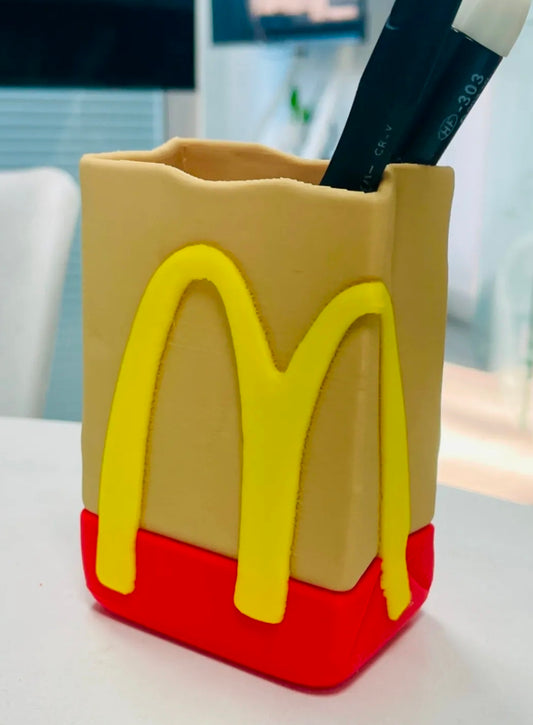 McD's Bag Pen Holder