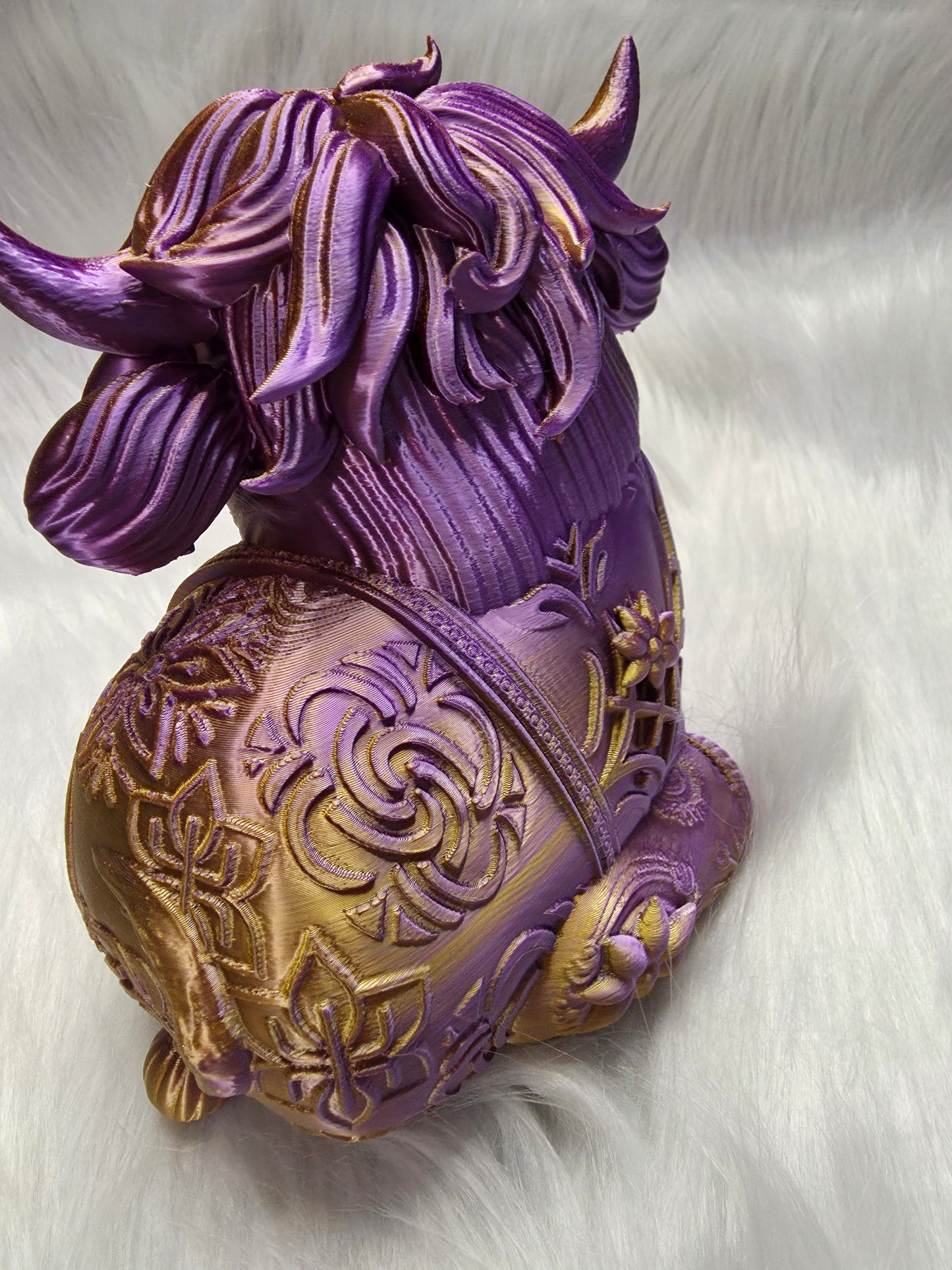 LARGE STEAMPUNK HIGHLAND COW