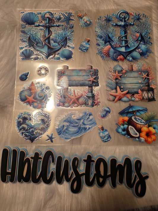 Beach w/ Anchors Element