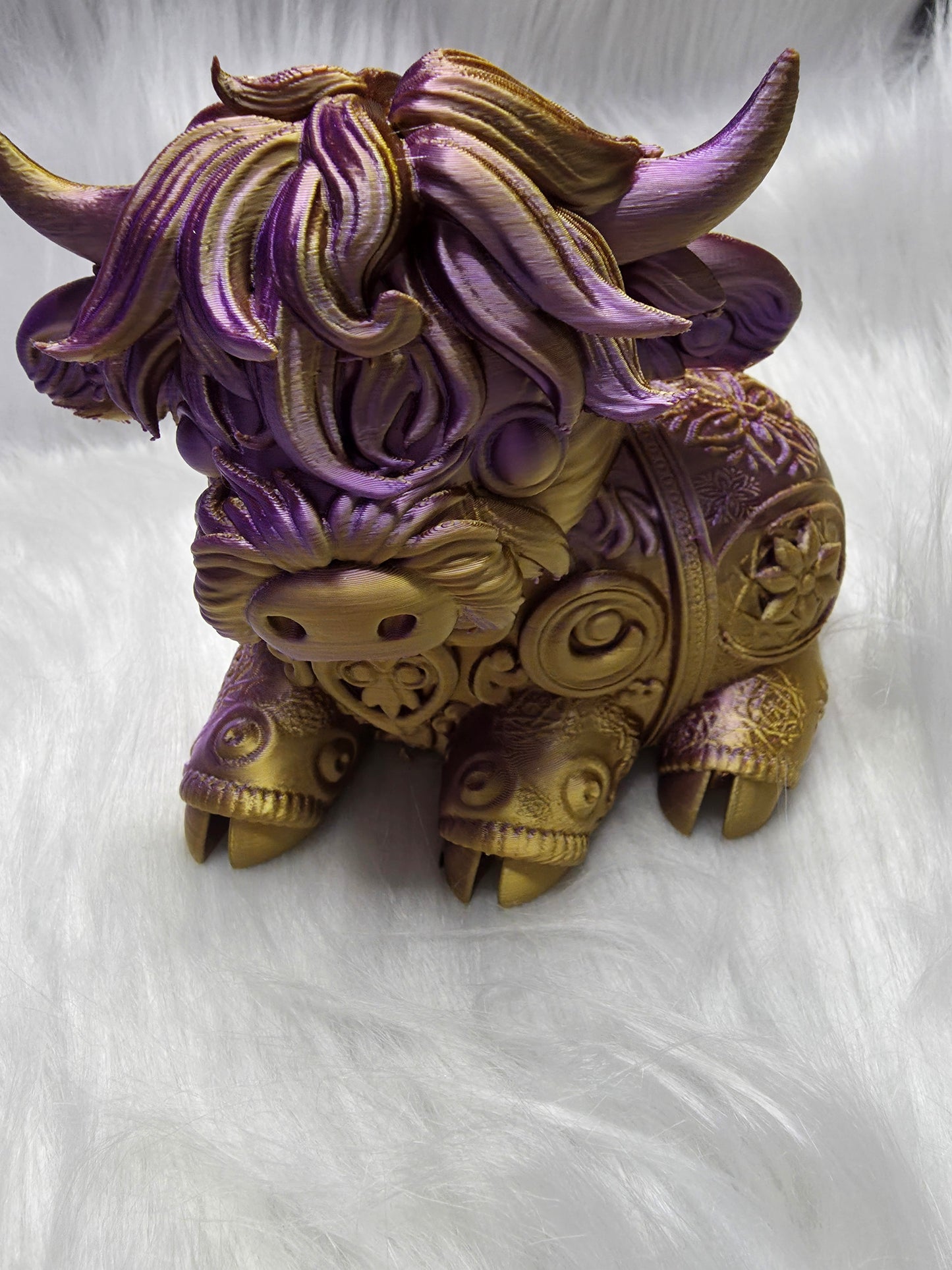 Medium STEAMPUNK HIGHLAND COW