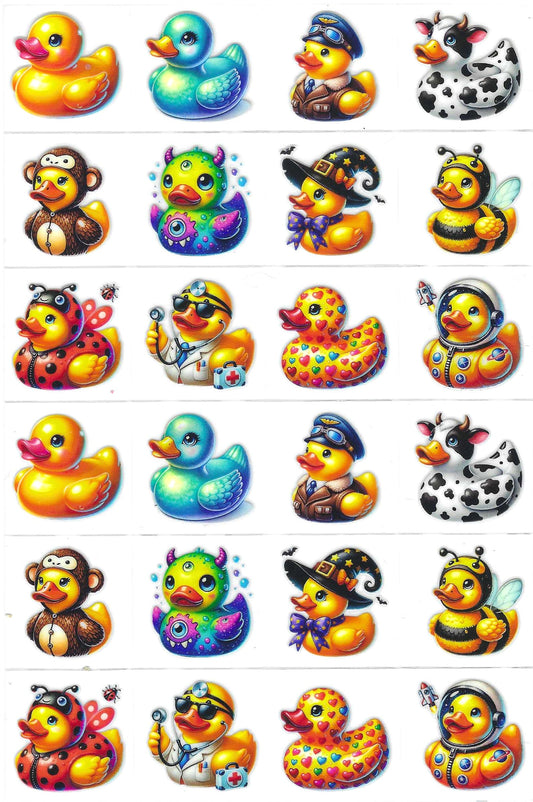 Rubber Ducky Kiss Cut
