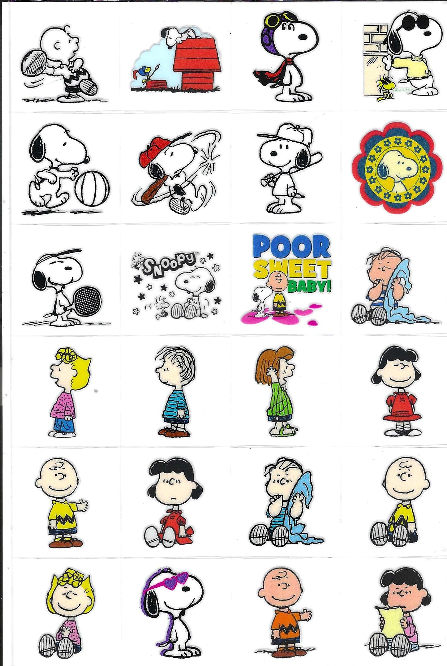 Snoopy Kiss Cut