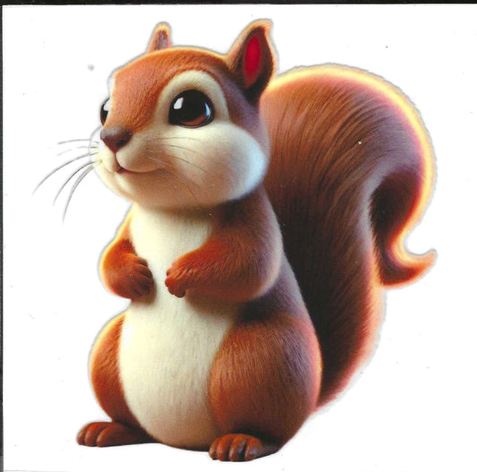 Squirrel Decal