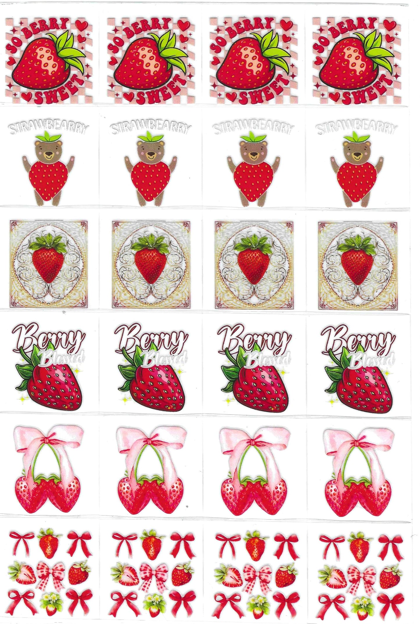 Strawberry Kiss Cut