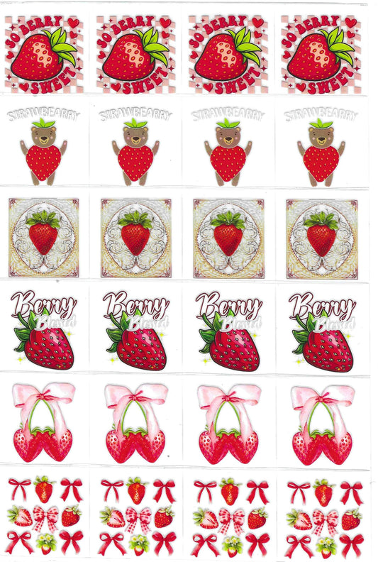 Strawberry Kiss Cut