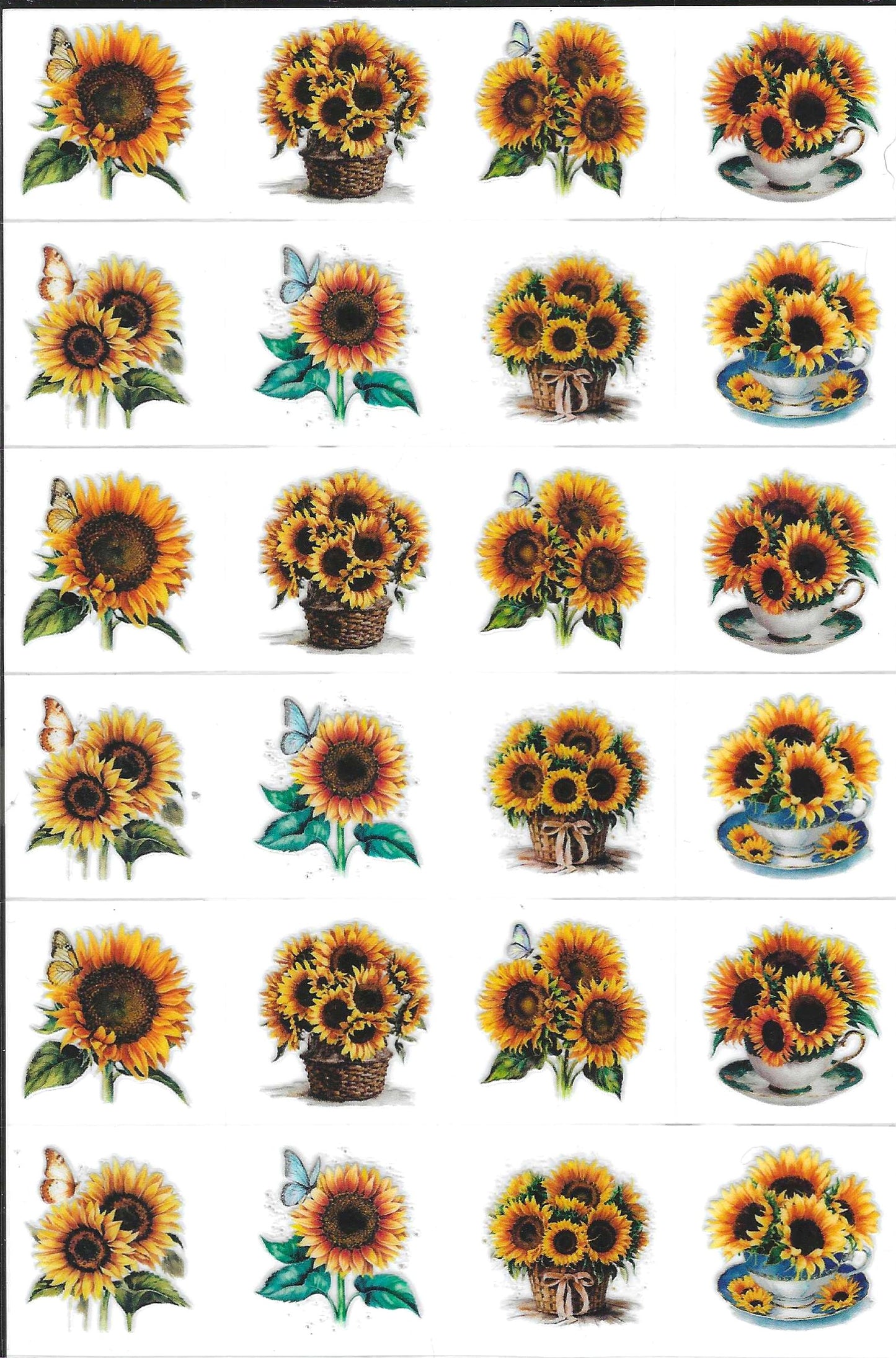 Sunflowers 2 Kiss Cut
