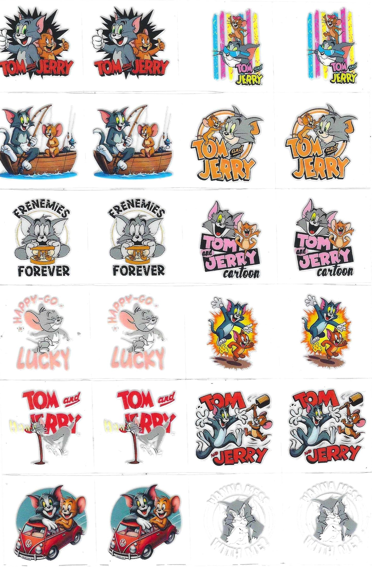 Tom & Jerry Kiss Cut