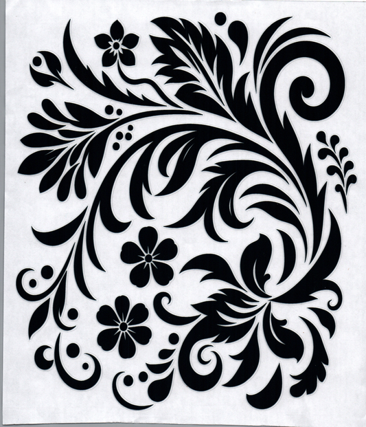 Tooled Flowers 6 20oz