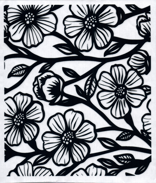 Tooled Flowers 3 20oz
