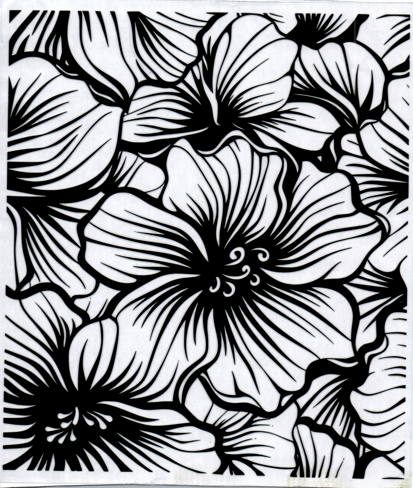 Tooled Flowers 6 20oz