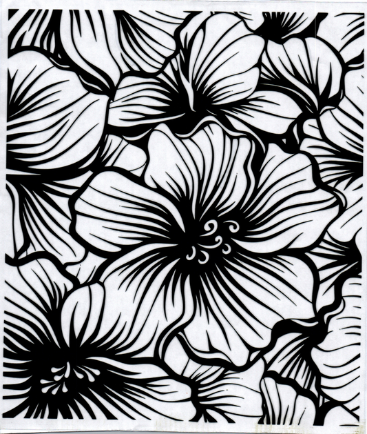 Tooled Flowers 6 20oz