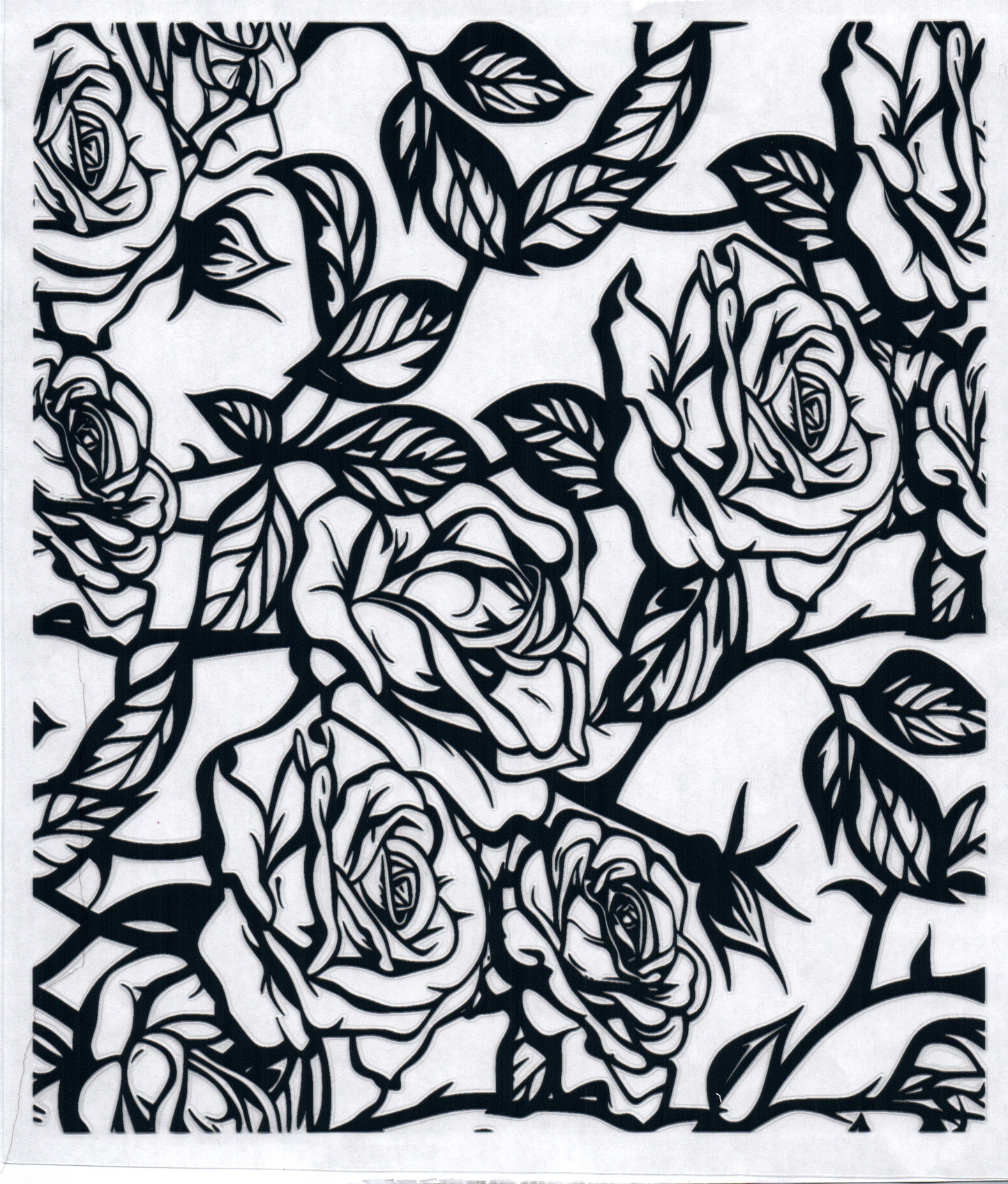 Tooled Roses 2 20oz