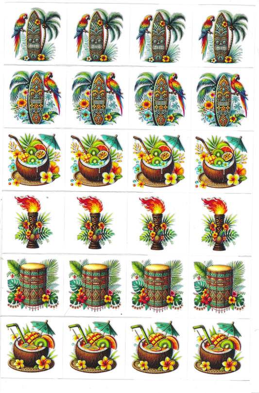 Tropical Summer Kiss Cut