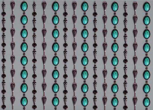 Turquoise & Jeweled Strings Element