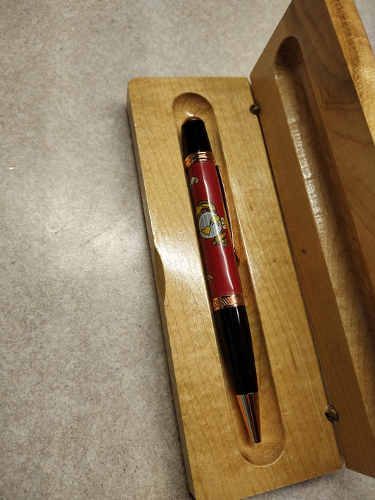 Custom Wall Street Marine Pen