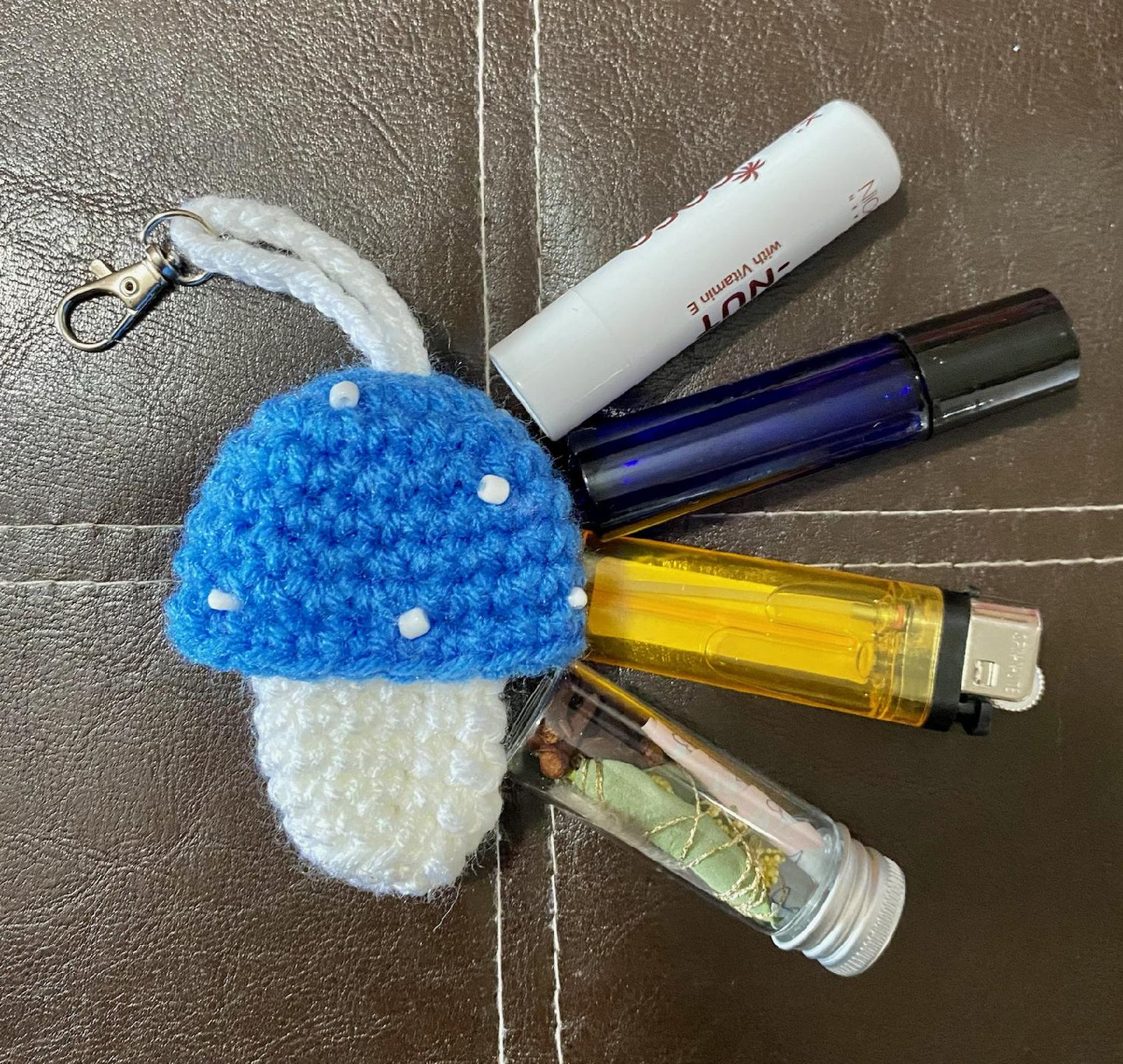 Fabulous Fungi lipbalm / lighter / essential oil / intention jar holders